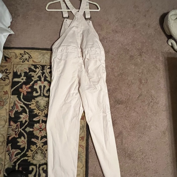 SOLD! Sz 14 The Nines by Hatch Maternity Overalls Light Pink - Picture 6 of 9